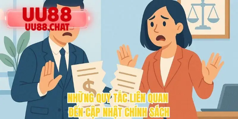 Những quy tắc liên quan đến cập nhật chính sách